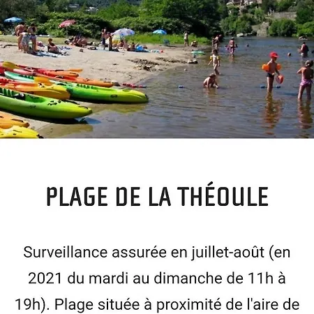 Superbe Studio Au Coeur De L'ardeche Apartment *